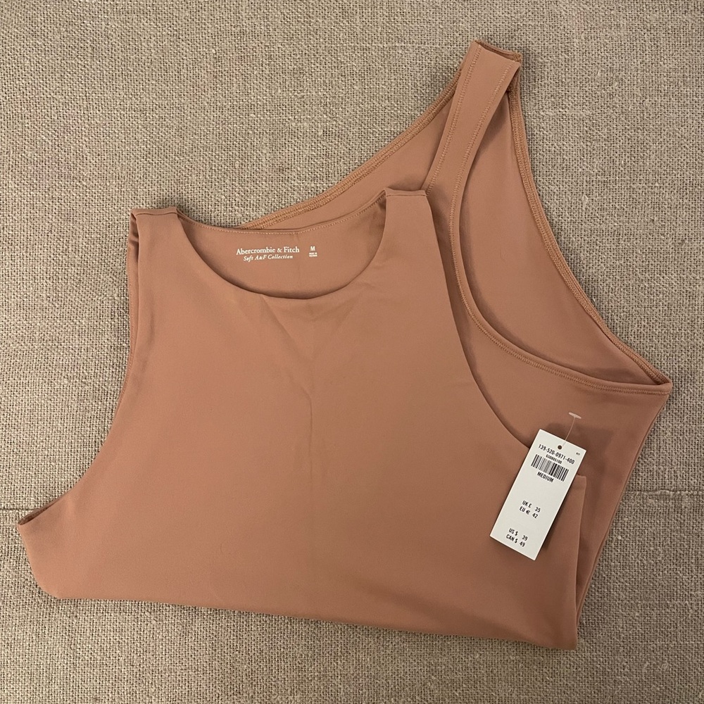 NWT Abercrombie and Fitch Tan Bodysuit